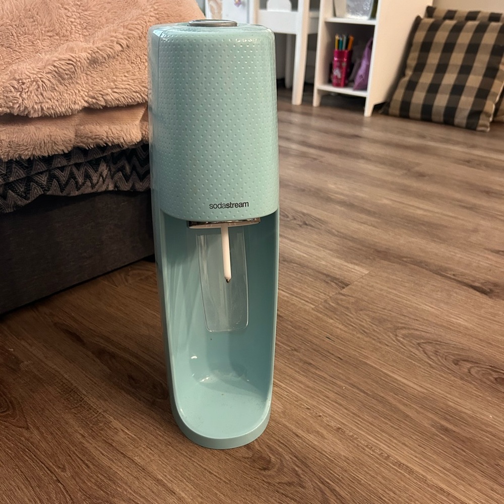Blue soda stream